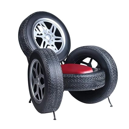 Chair Car Tire Bar Stool Coffee Table Bedside Vintage