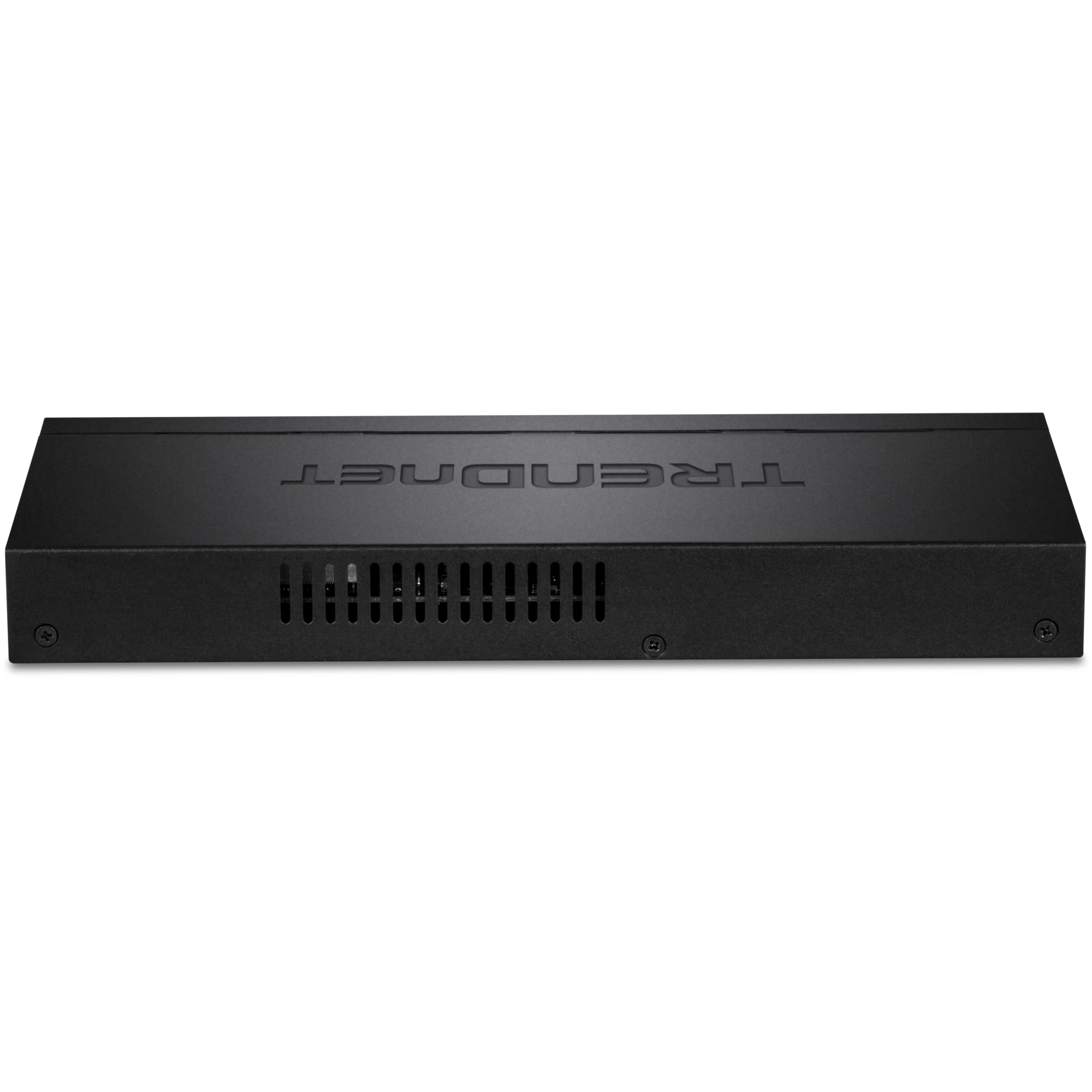 TRENDnet 8-Port Gigabit PoE+ Switch, 65W PoE Power Budget, 16Gbps Switching Capacity, IEEE 802.1p QoS, DSCP Pass-Through Support, Fanless, Wall Mountable, Lifetime Protection, Black, TPE-TG83