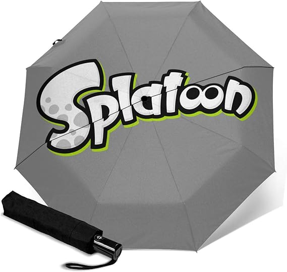 Amazon Co Jp スプラトゥーン2 携帯型と軽量タイプ 自動三つ折り傘 折りたたみ傘 自動開閉 高密度pg布 高強度グラスファイバー8本骨 遮光 遮熱 耐風撥水 軽量ポータブル耐久性 服 ファッション小物