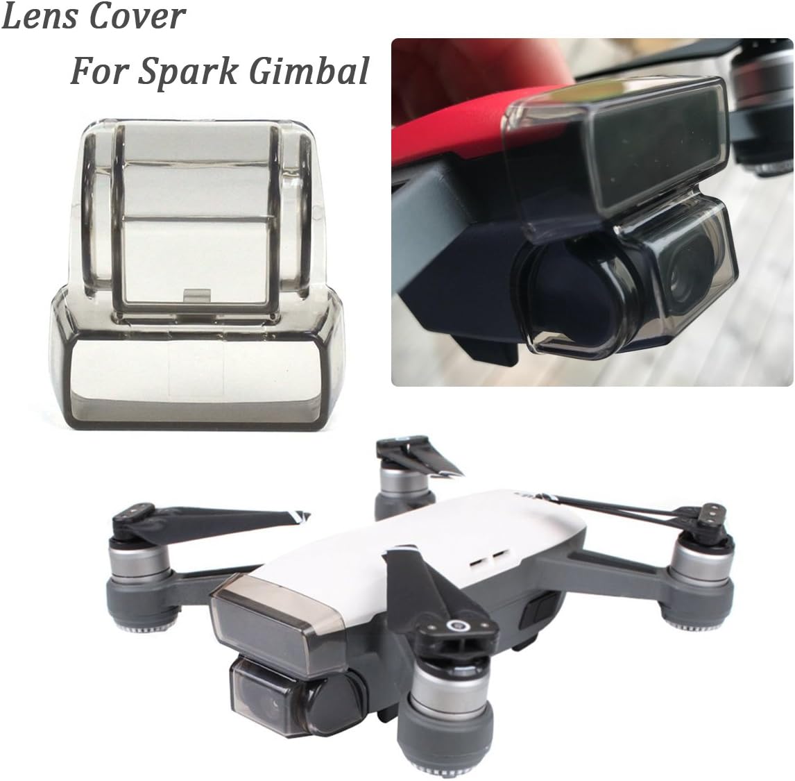 Camera Gimbal Lens Cap Protector Integrated Protective Cover Case Hood for DJI Spark Gimbal
