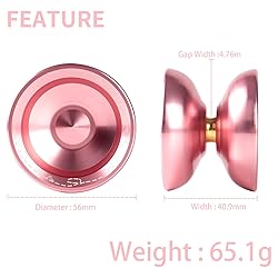 JOLESHARE Professional Unresponsive Yoyo for Pros