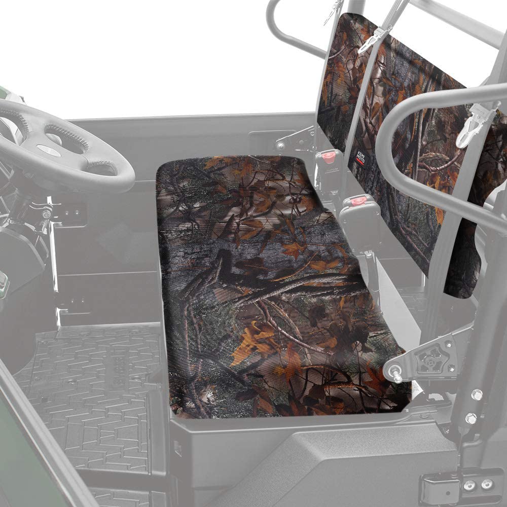 Photo 1 of KEMIMOTO Front Bench Seat Cover Compatible with Kawasaki Mule PRO-FXT DXT FX DX 2015-2026 Replace OEM Part KAF080-039 Camo Rear Seat Cover