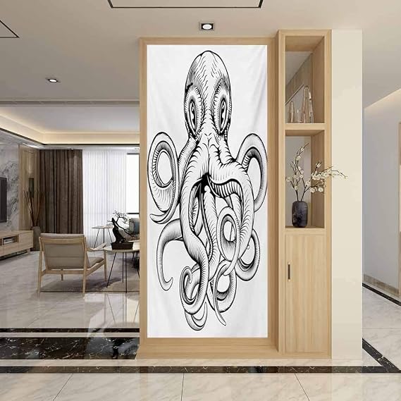 Amazon Opaque Sunscreen Window Sticker Octopus An Illustration Of 