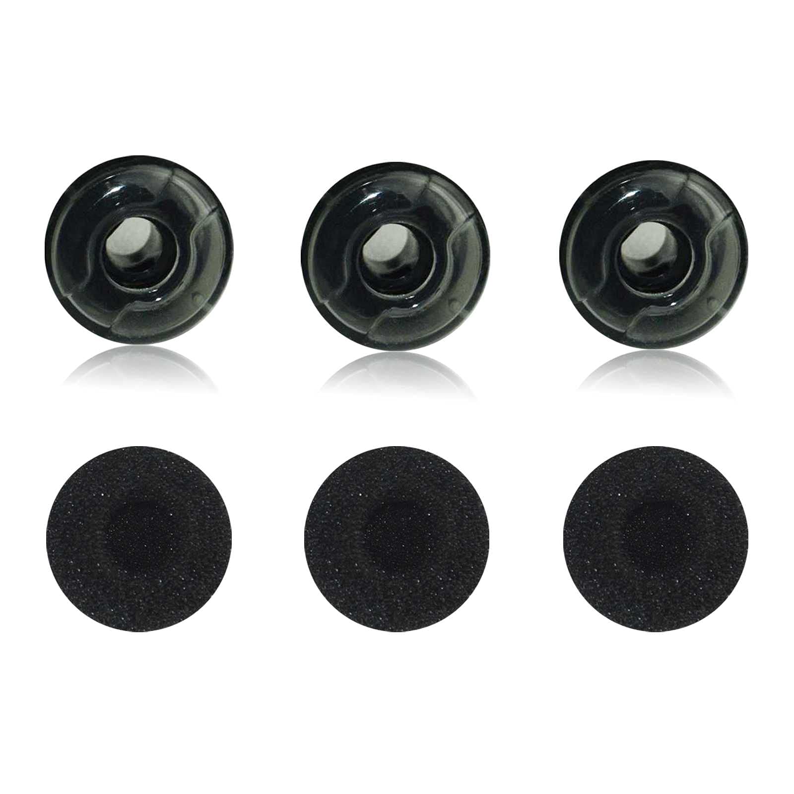 Replacement Ear Tip with Foam Covers For Plantronics Voyager 5200 Series / 5210/5220 5200 UC Bluetooth Headsets Single-Ear Bluetooth Headset accessory Pack Ear pieces Gels (Small)