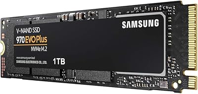 Samsung 970 EVO Plus 1TB NVMe M.2 SSD PCIe Internal Solid State Drive