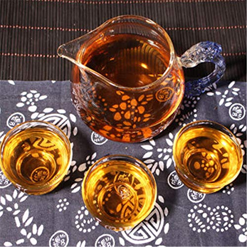 100g (0.22LB) Mini torta Yunnan cinese Glod Buds Tè nero Tè rosso Nuovo tè Tè primaverile Tè sano Cibo verde - immagine 8