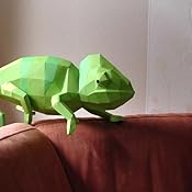 Papiertier Papercraft Mit Fuchs Hirsch Erdmännchen Und -