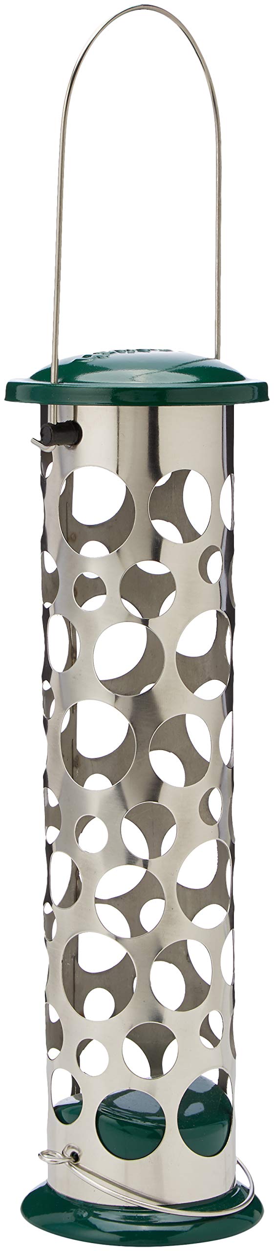 Peckish 60053043 All Weather Metal Energy Suet Fat Ball Bird Feeder, Large, Green — image 1