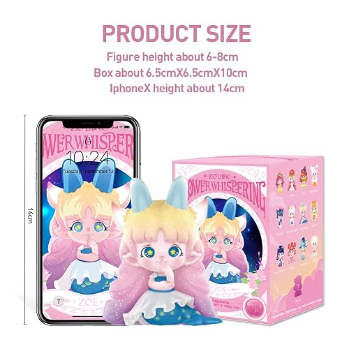 POP MART Zoe Flower Whispering Zodiac Series 1PC Exclusive Action