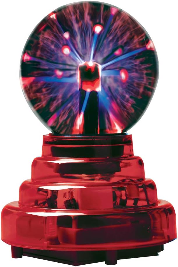 Battery Operated Plasma Ball - Red Base
