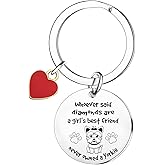 LLAFY Yorkie Mom Gifts For Women Yorkie Jewelry Yorkie Keychain Christmas Birthday Gifts For Yorkie Lovers