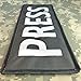 Press Big XL 10x4 inch Vest Tactical Embroidered Nylon Touch Fastener Patch