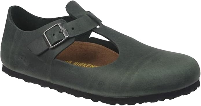 Amazon.com | Birkenstock Paris Leather Soft Footbed (40 M EU / 9-9.5 2A(N) US, Deep Forest 