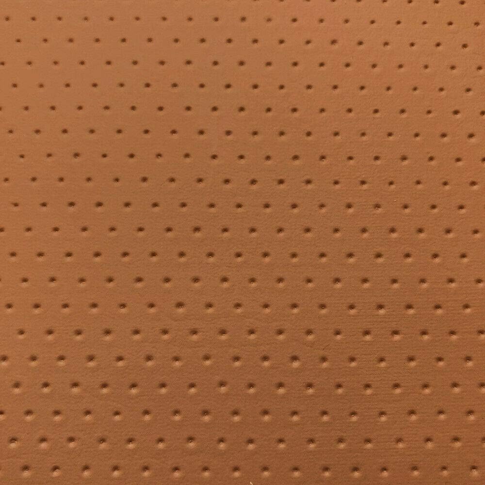 Crafts Vinyl Fabric Faux Leather Orange 10 Yards Car Upholstery