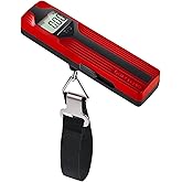 travel inspira Luggage Scale Battery-Free, Travel Essentials, Portable Handheld Digital Suitcase Weight Scale for for Travel 