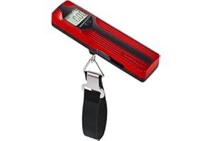 travel inspira Luggage Scale Battery-Free, Travel Essentials, Portable Handheld Digital Suitcase Weight Scale for for Travel 