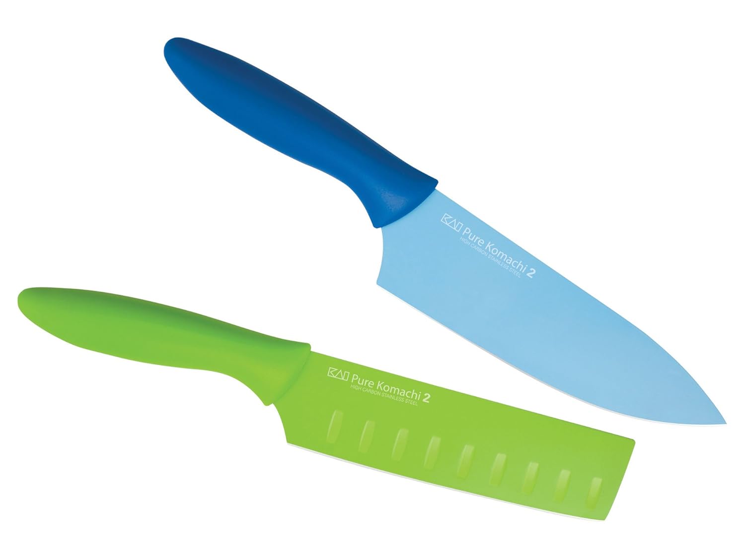 Pure Komachi 2 Nakiri & Couteau de Chef Knife, Set of 2 Knives by Kai