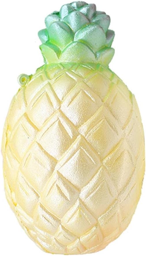 Joykith Slow Rising Kawaii Scented Soft Jumbo Pineapple Toy for Kids and Adults or Stress Relief (Pineapple)