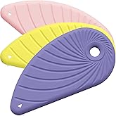 Ceramic Blade Safety Cutter, Mini Box Cutter Fits Keychain, Package Opener & Coupon Cutter Built-in magnetic (3 Pack-B)