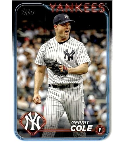 Amazon.com: 2023 TOPPS #45 GERRIT COLE NEW YORK YANKEES BASEBALL
