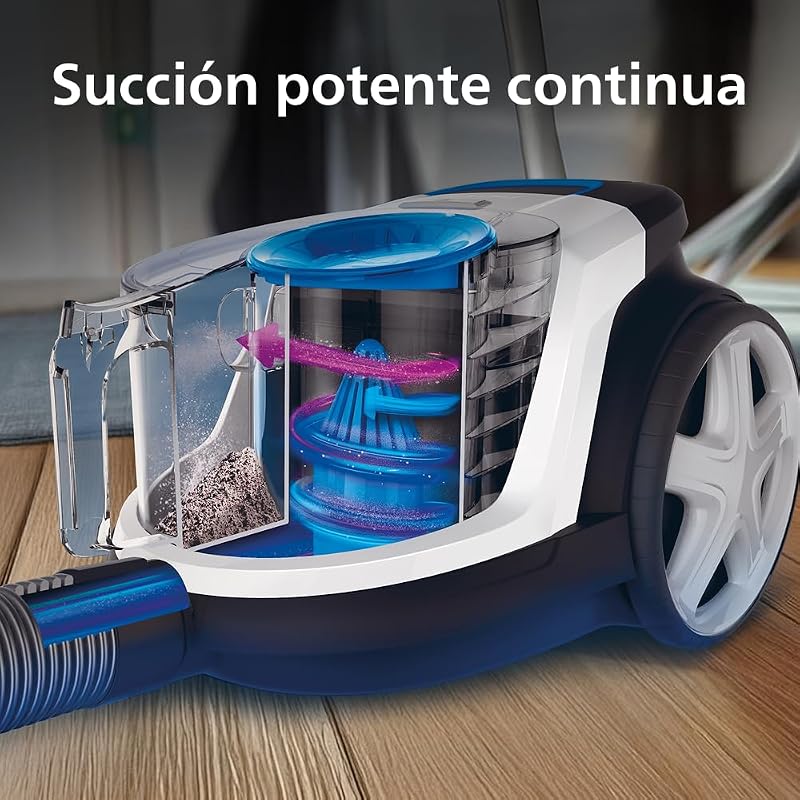 PowerPro Compact Aspiradora sin Bolsa, 900 W, 1,5L, PowerCyclone 5