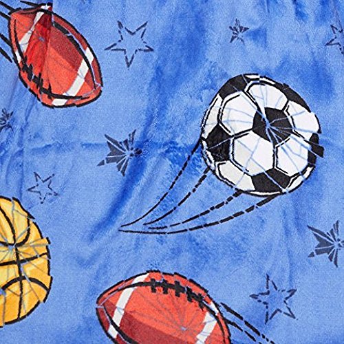 Komar Kids Big Boys' Fleece All Sports Robe
