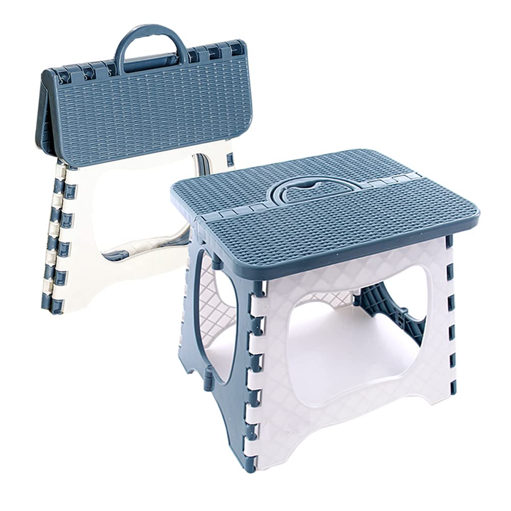 Photo 1 of QSYW Folding Step Stool Compact Plastic Foldable Step Stool Holds Up to 200 lbs,12 inches, 30cm