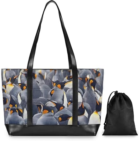 penguin tote bag