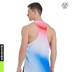 Sanken Men's Seamless Running Tank Tops Ultra