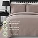 Comfy Bedding Extra Lightweight Frame 3-Piece Bedspread Coverlet Set (King/Cal King, Khaki)