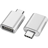 nonda USB C to USB Adapter(2 Pack),USB-C to USB 3.0 Adapter,USB Type-C to USB,Thunderbolt 3 to USB Female Adapter OTG for Mac