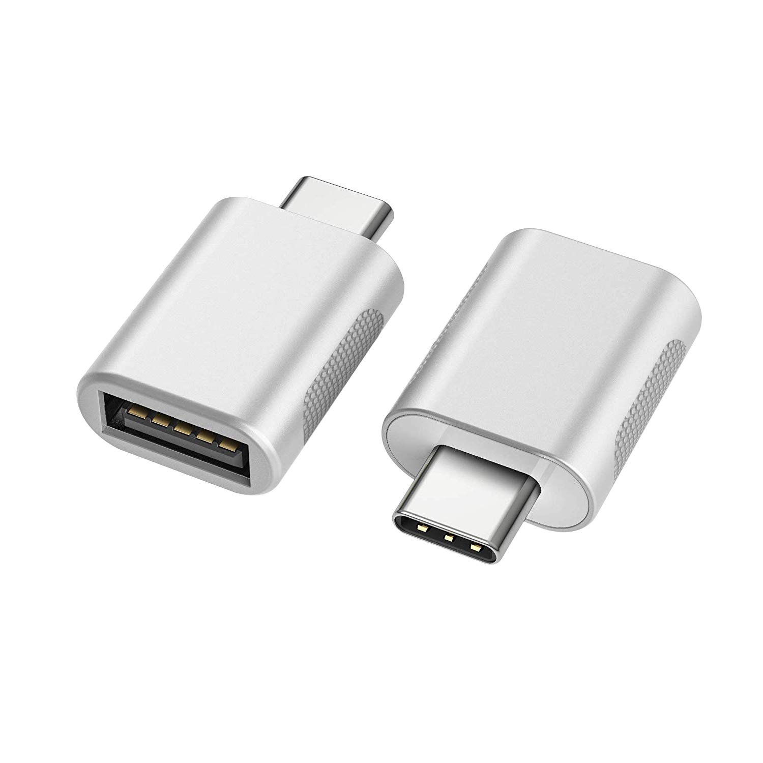 Nonda USB-C to USB Adapter (2 Pack) - Thunderbolt 3 to USB Female OTG for MacBook Pro 2019/2018/2017, MacBook Air 2018, Surface Go, and More Type-C Devices