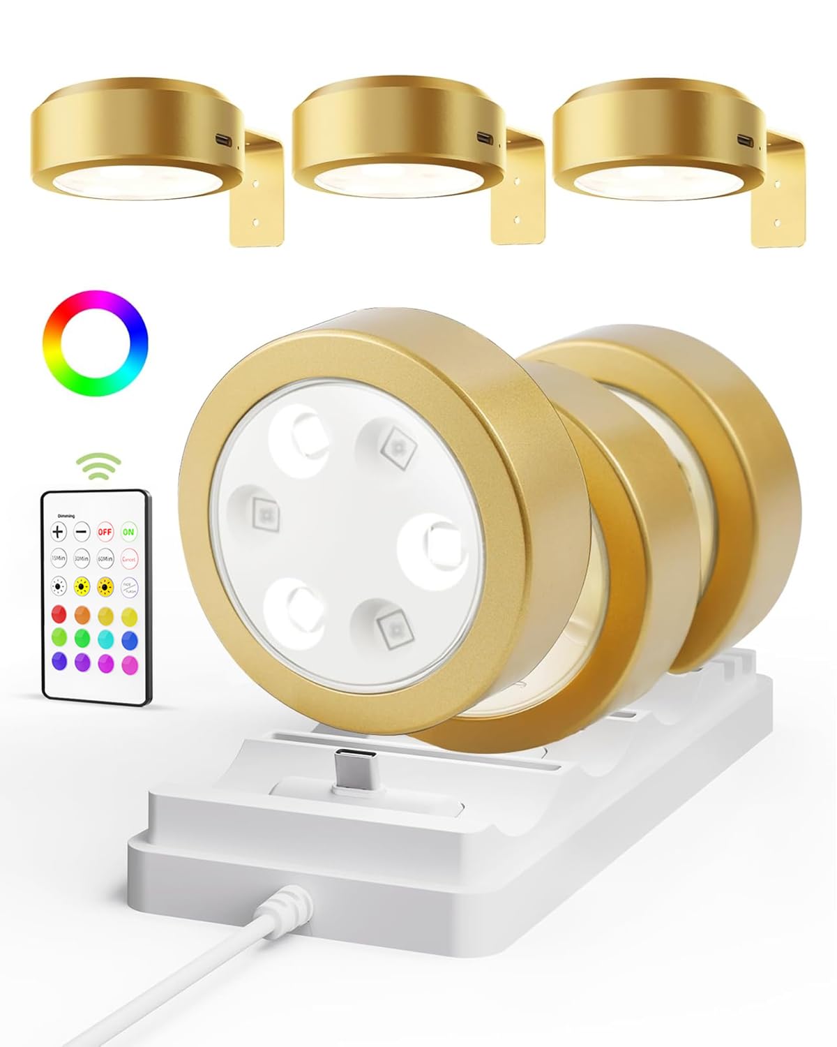 EZVALO Picture Lights for Wall with Charging
