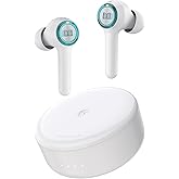Monster Clarity 102 Plus Wireless Earbuds, Bluetooth Headphones with HiFi Stereo, 4 ENC Mic for Crystal Clear Call, 30H Playtime, Type-C Charging, IPX6 Waterproof in-Ear Ear Buds for Sports (White)