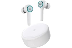 Monster Clarity 102 Plus Wireless Earbuds, Bluetooth Headphones with HiFi Stereo, 30H Playtime, Type-C Charging, 4 ENC Mic fo