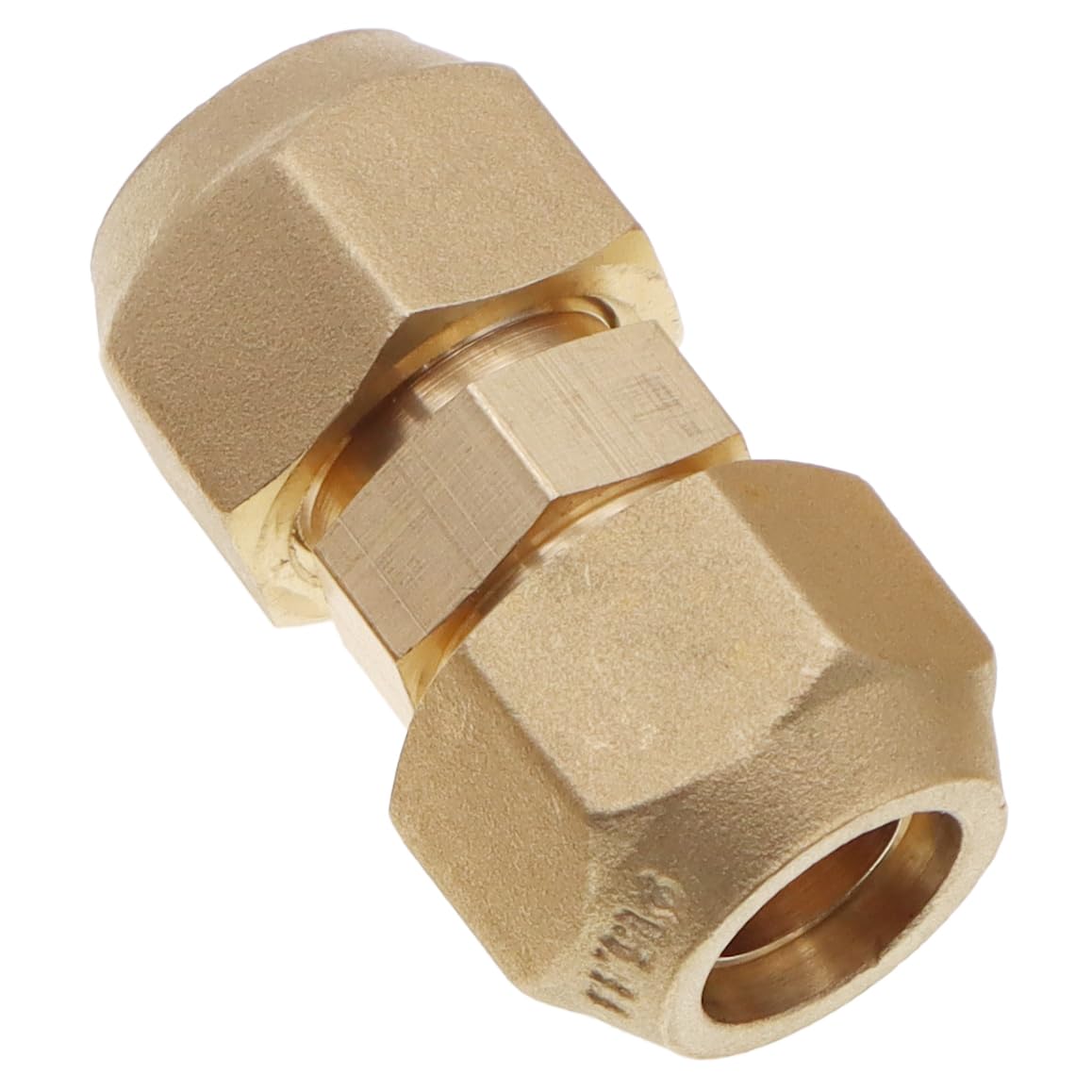 METER STAR Air Conditioning Copper Pipe Extension for Joint Double Connector Intermediate Connection Head Free Welding Butt Copper Tube Diameter 6-20mm Flare Nut (5/8" (15.58mm) Copper Tube)