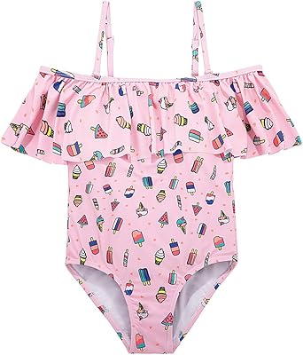 girls ruffle swimsuit