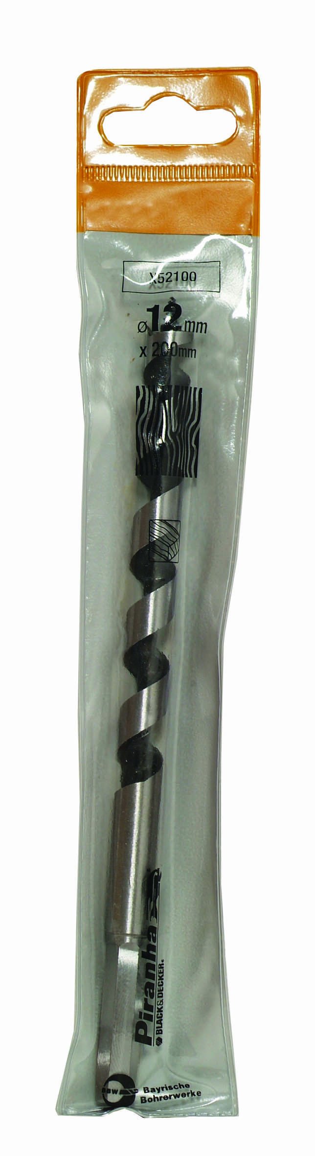 Piranha 12mm Wood Auger Drill Bit