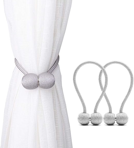 Amazon Com Dezene Magnetic Curtain Tiebacks The Most Convenient
