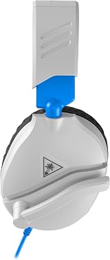 Turtle Beach Recon 70P White Gaming Headset for PS5 PS4 Xbox Series X S PC view 8