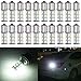 20 X1156 1141 1003 BA15S 18 SMD RV Camper White LED Light Bulbs Tail Backup