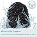 Qshell Winter Comfy Bluetooth Beanie Washable Hat w/Basic Knit Music Cap with Speakers & Mic Hands Free Wireless Bluetooth Headphones Headsets for Running Skiing Skating Hiking,Christmas Gifts
