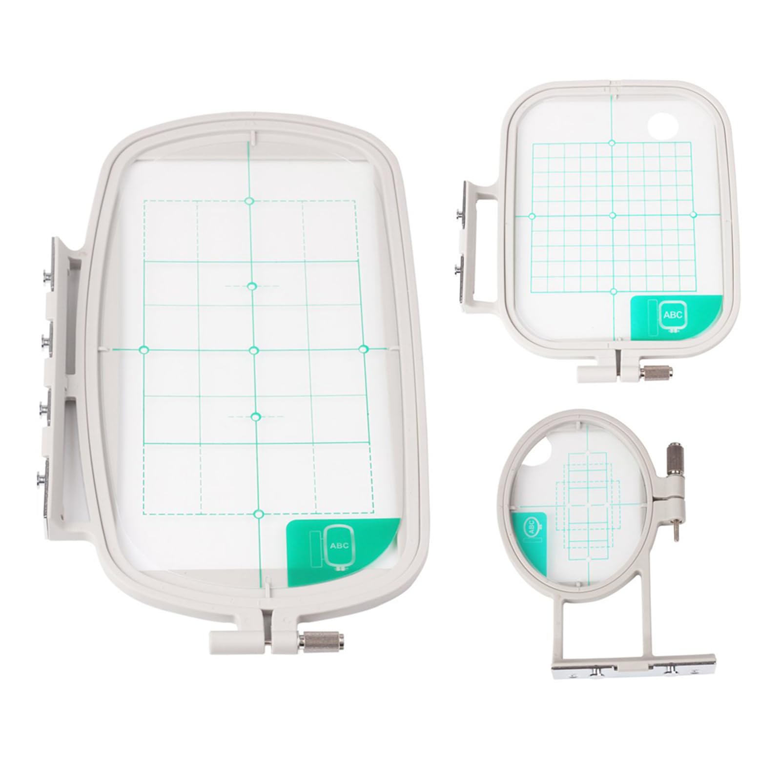 CKPSMS Brand - #Embroidery Hoop-3 Compatible with/Replacement for Brother Brand M240ED M280D M380D SE400 SE425 PE500 Innov-is 500D 900D 950D New (1SET(3-Piece Total))