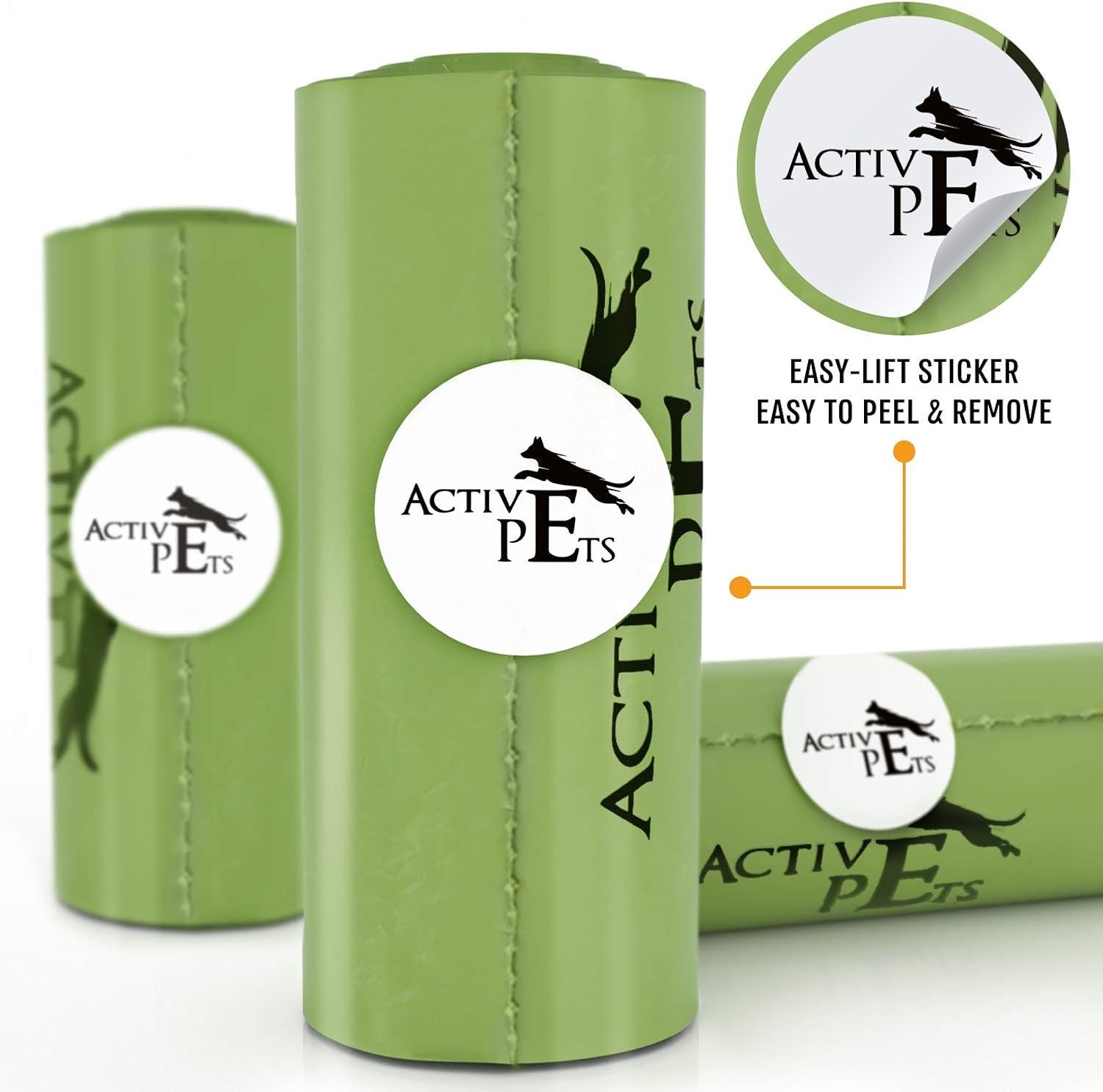 Active Pets Dog Poop Bag, Extra Thick Dog Waste Bags, Leak-Proof Dog Bags For Poop, Easy-Tear Dog Poop Bags, Strong Doggy Poop Bags, Lavender-Scented Dog Waste Bags Eco-Friendly Doggie Bags For Poop: Home Improvement