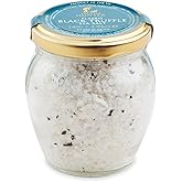 TruffleHunter - Flaked Black Truffle Sea Salt - European Black Summer Truffles - Vegan - 4.94 Oz