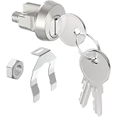 L-1172C Mailbox Lock Replacement, Fits National C9100, Includes 3 Keys | Cam Lock replacement, Compatible with National C9100 and USPS Mailboxes, Replaces L-1172C, includes 3 Identical Keys