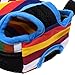 Cosmos Pet Dog Carrier Backpack Pet Dog Cat Legs Out Front Carrier Travel Bag for Traveling Hiking Camping for Small Medium Dogs Cat, Colorful Strip Pattern (Medium Size)
