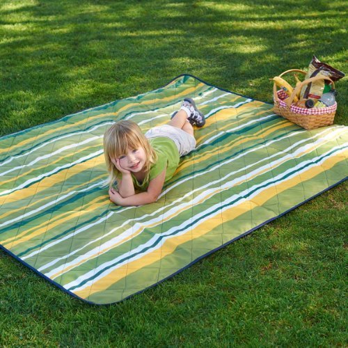 Lightspeed Outdoor Quilted Folding Zipped Blanket/Rug/Mat with Carry