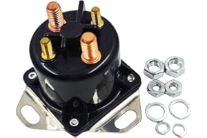 SPJIUQI 12V Diesel Glow Plug Relay Solenoid for Ford Powerstroke 7.3L Navistar T444E Engine Econoline Econovan Club Wagon Van E-350 E-550 Excursion F250 F350 F450 F81Z-12B533-AC 1826634C94 1831646C1