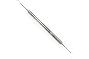 OSUNG Dental Pigtail Explorer #2 Metal Handle -EXD2